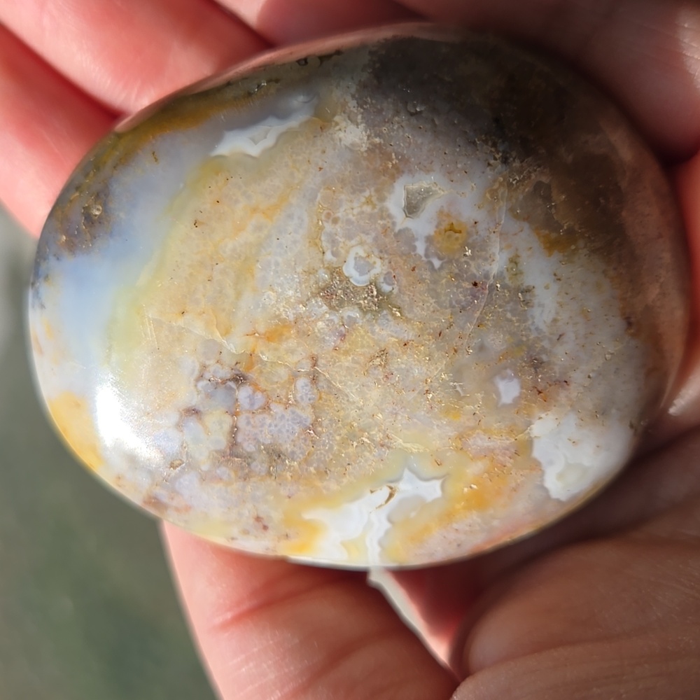 Ocean Jasper Palm Stone